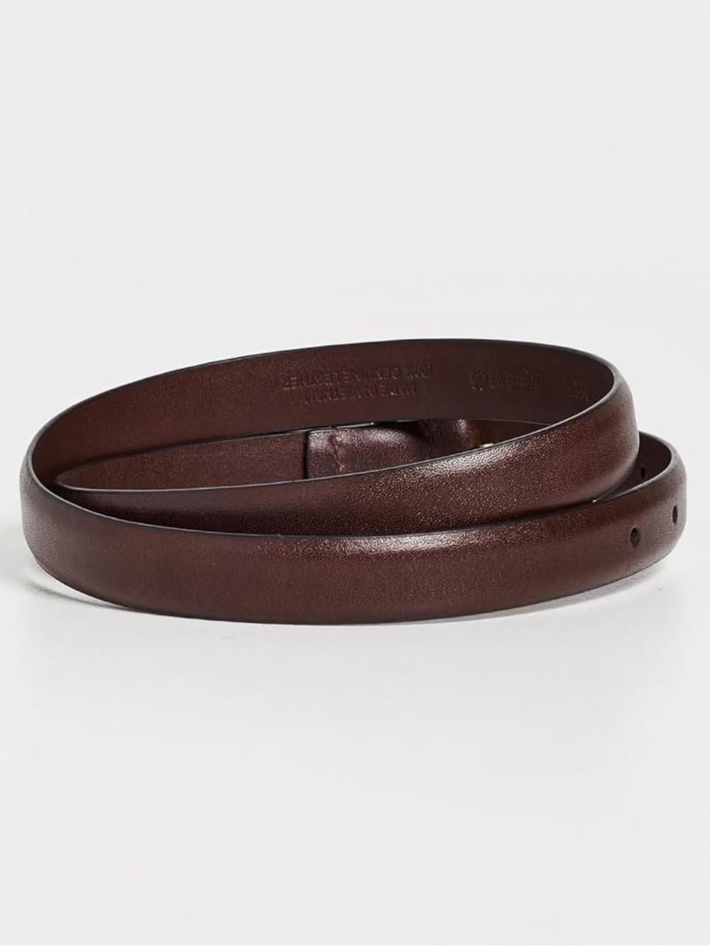Madewell Women's Lucie Belt in Chocolate Raisin size XS - Picture 8 of 9
